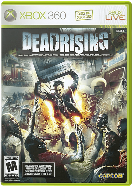 Dead Rising cover art for Xbox 360 (X360) video game