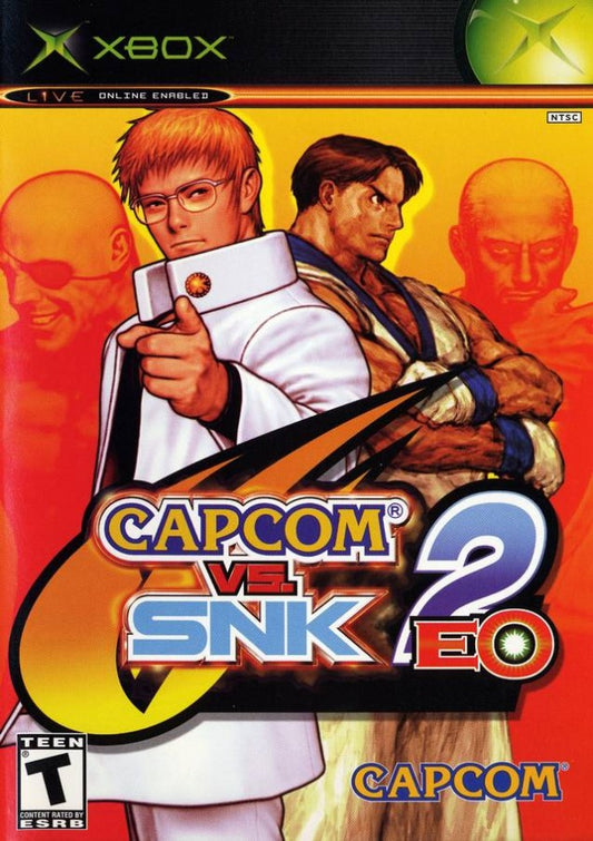 Capcom vs. SNK 2: E.O.: Millionaire Fighting 2001 cover art for Xbox (XBOX) video game