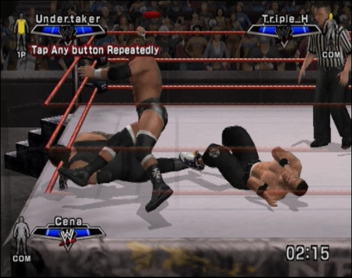 WWE SmackDown vs Raw 2007 retro PlayStation 2 video game WWE wrestling sports entertainment fighting multiplayer career mode arcade combat console title PlayStation 2 release gameplay