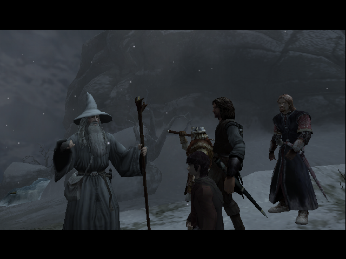 The Lord of the Rings: The Two Towers gameplay for PlayStation 2 video game