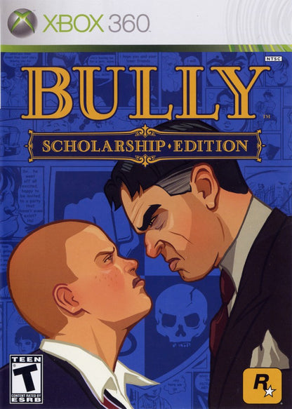 Bully Scholarship Edition Xbox 360 open-world school adventure with story missions pranks and classroom mini-games cover art