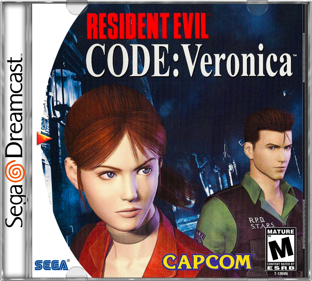 Resident Evil: CODE Veronica cover art for Sega Dreamcast (DC) video game