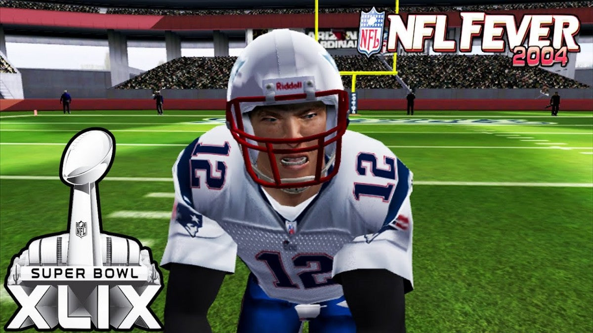 NFL Fever 2004 for Xbox with official NFL branding and team visuals ganeplay