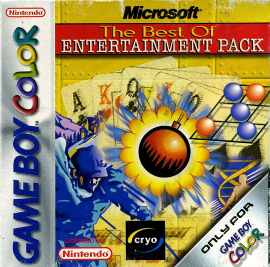 Best of Entertainment Pack cover art for Game Boy Color (GBC) video game