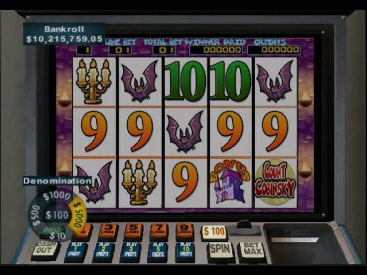 High Rollers Casino gameplay for Playstation 2 video game