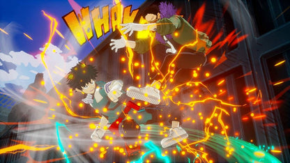 My Hero One's Justice 2 Collector's Edition Missing Collector's Box Nintendo Switch NS video game featuring My Hero Academia fighting gameplay anime characters Quirks special attacks arena battles hero and villain combat story mode Nintendo Switch gaming retro video game collection collectible gaming appeal gameplay