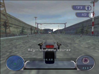 Spy Hunter 2 game for the PlayStation 2 featuring vehicular combat gameplay with high speed driving missions weapon equipped vehicles objective based levels and arcade style action across international locations gameplay 