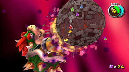 Super Mario Galaxy + Super Mario Galaxy 2 Nintendo Switch NS 3D platformer video game collection featuring Mario space exploration gravity-defying worlds colorful galaxies creative platforming power-ups challenging obstacles cosmic enemies star collecting and classic Nintendo Switch NS gameplay collectible gaming appeal gameplay