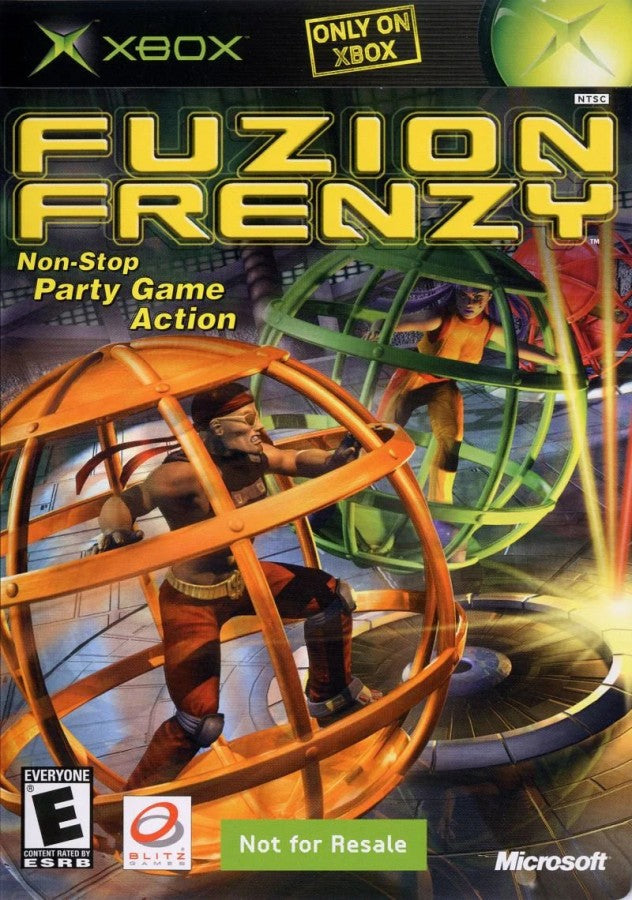 Fuzion Frenzy cover art for Xbox (XBOX) video game