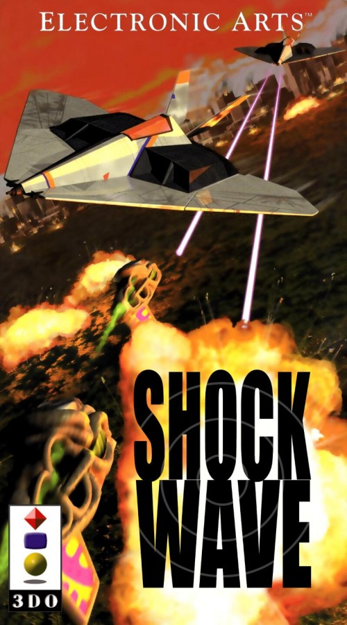 Shock Wave cover art for Panasonic 3DO (3DO) sci-fi flight combat video game