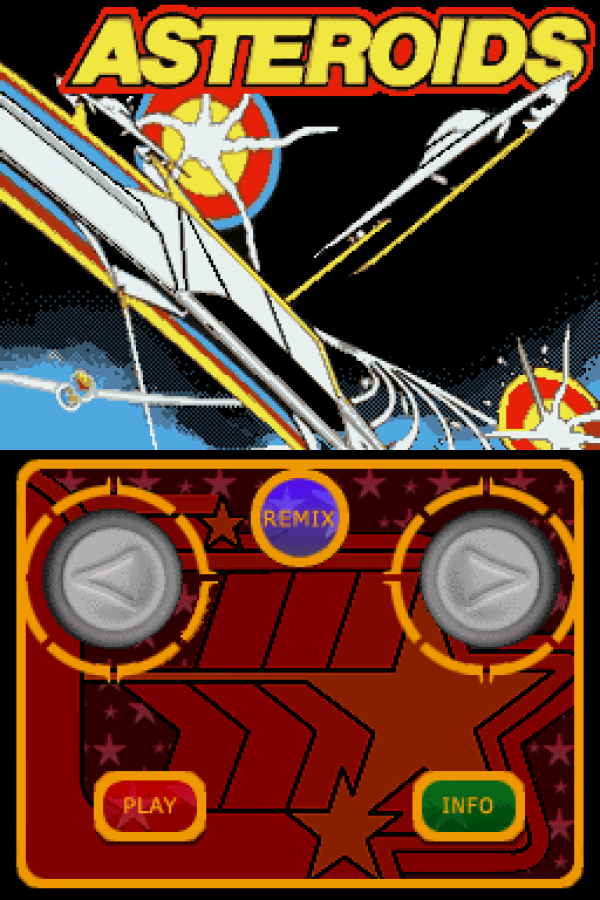 Retro Atari Classics gameplay for Nintendo DS (DS) classic arcade game compilation video game