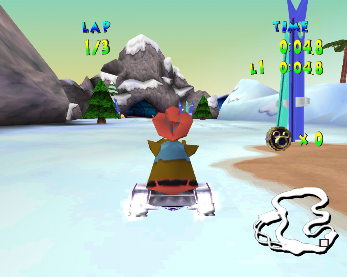 Walt Disney World Quest Magical Racing Tour PlayStation 1 kart racing game Disney parks attractions themed tracks multiplayer mode unlockable characters Disney Interactive gameplay
