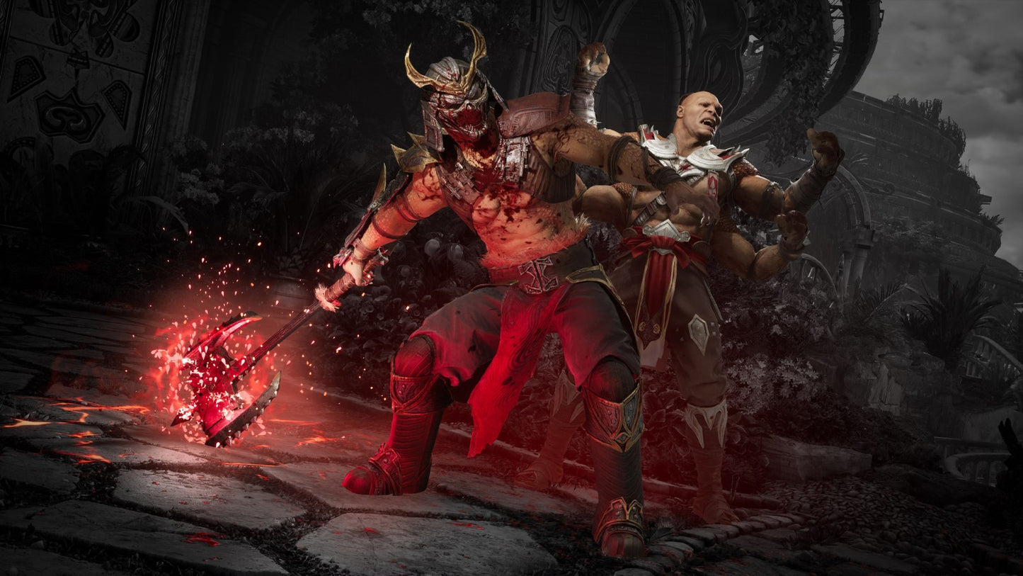 Mortal Kombat 1 Limited Edition (Xbox Series X) fighting game featuring intense one-on-one combat, the iconic Mortal Kombat roster, brutal finishing moves (Fatalities), cinematic story mode, online competitive modes, enhanced next-gen graphics and performance, plus special collectible content (such as premium steelbook, art book, and exclusive in-game items) included in the Limited Edition release for Xbox Series X. gameplay