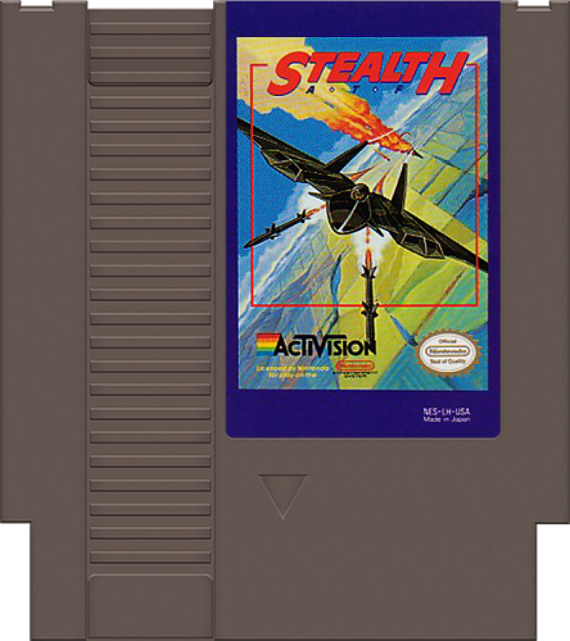 Stealth cartridge for Nintendo Entertainment System (NES) retro video game