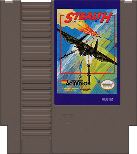 Stealth cartridge for Nintendo Entertainment System (NES) retro video game