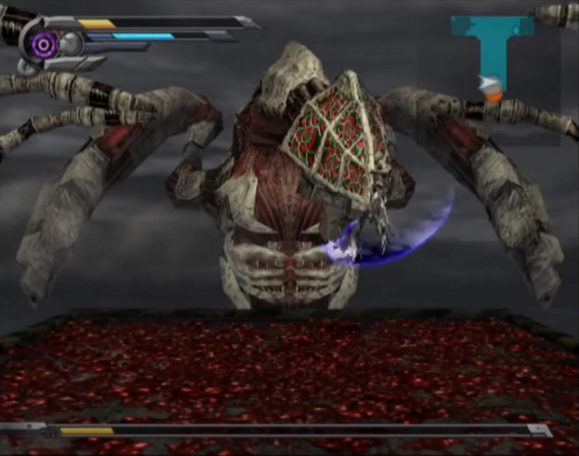 Nano Breaker PS2 Sony PlayStation 2 action hack and slash sci fi cybernetic weapon combat virus infected nanomachine enemies fast paced melee combos Konami dark futuristic story retro gaming PlayStation 2 software video game title gameplay