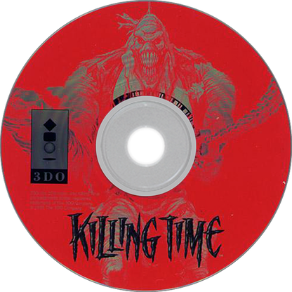 Killing Time 3DO Interactive Multiplayer for retro video game enthusiasts featuring first person shooter gameplay supernatural horror atmosphere haunted mansion exploration puzzle solving fast paced combat eerie environments and collectible gaming appeal disc