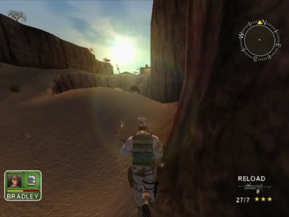 Conflict: Desert Storm gameplay for GameCube (GC) tactical military shooter video game
