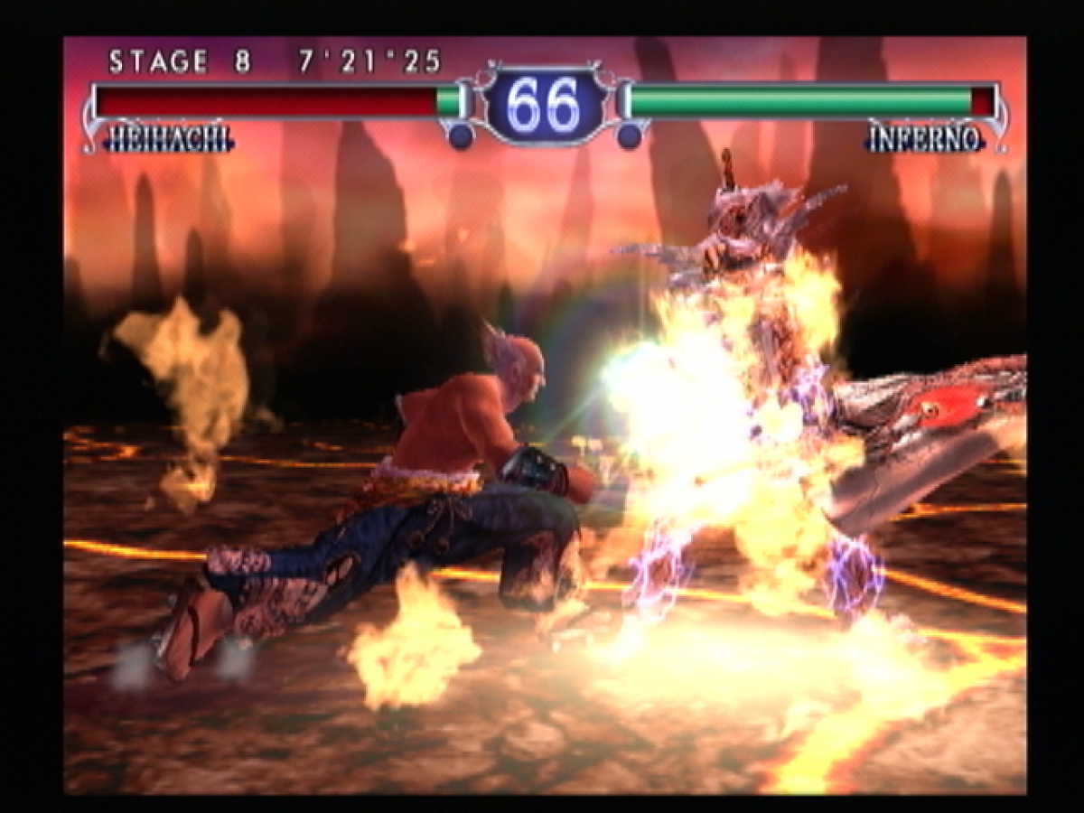 SoulCalibur II PlayStation 2 retro video game fighting game gameplay (2003)