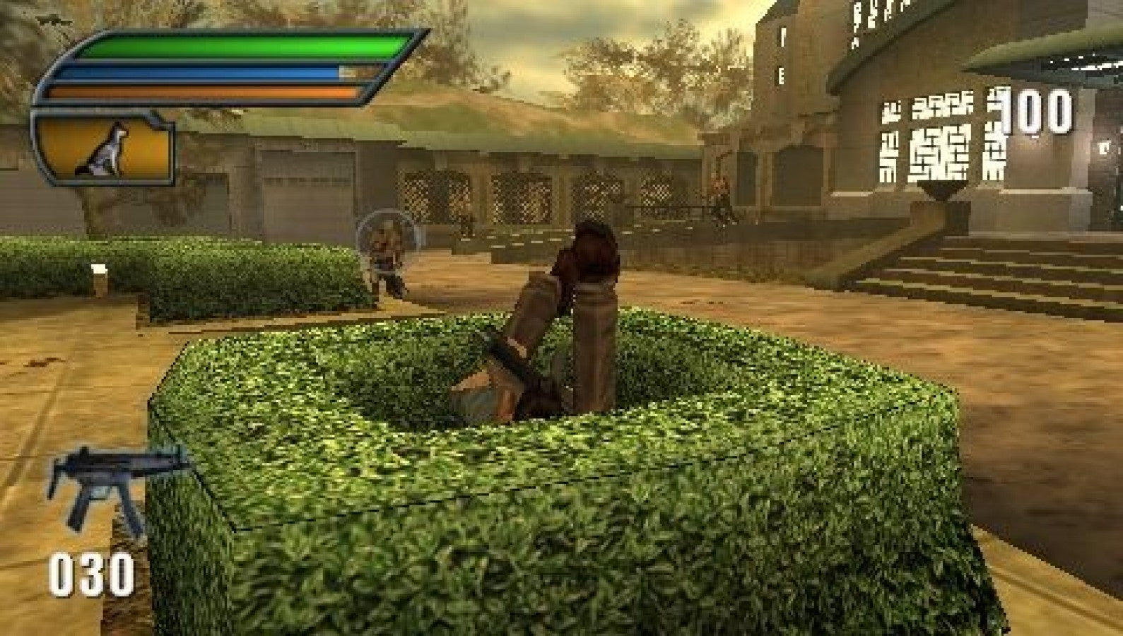 Dead to Rights: Reckoning – PlayStation Portable (PSP) gameplay for third-person action shooter video game