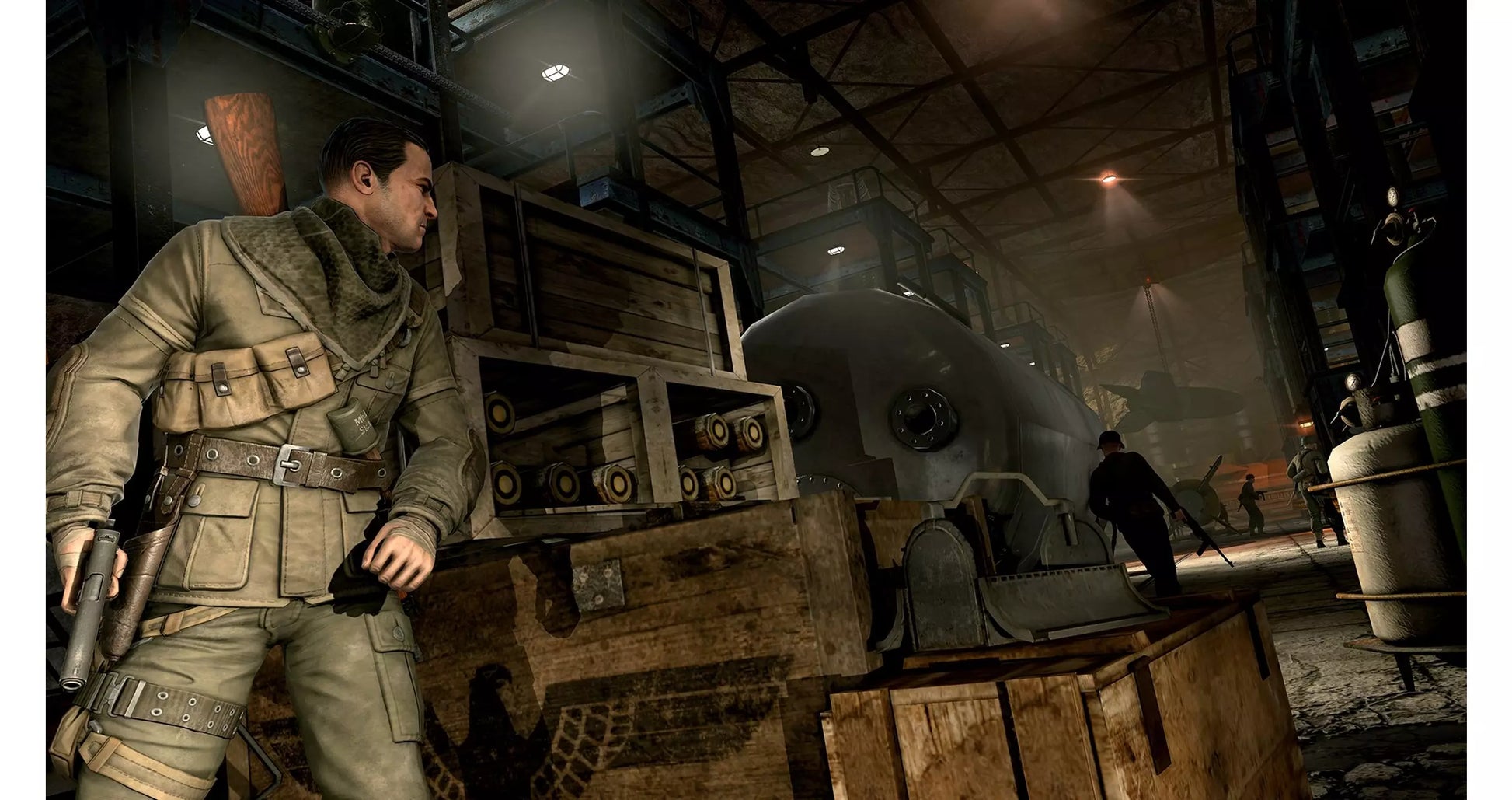 Sniper Elite V2 [Silver Star Edition] gameplay for Xbox 360 (X360) tactical stealth sniper shooter video game