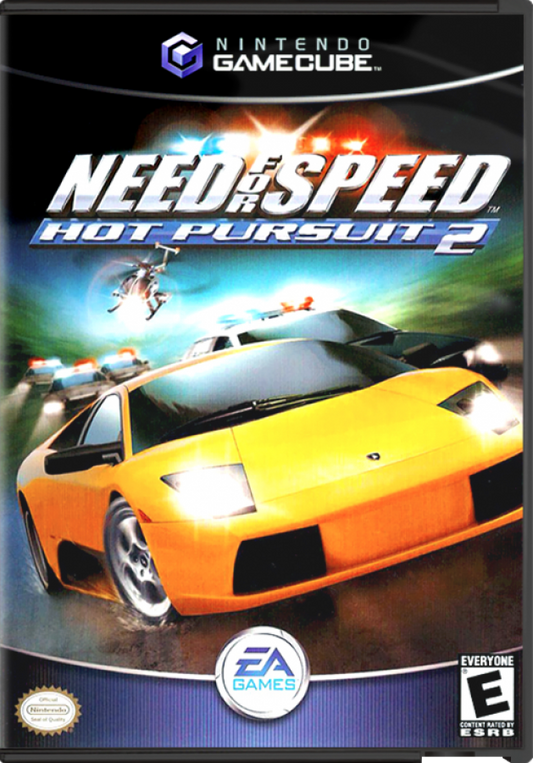 Need for Speed: Hot Pursuit 2 cover art for GameCube (GC) video game