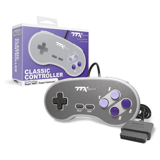 TTX SNES Classic Controller accessory for Super Nintendo Entertainment System SNES