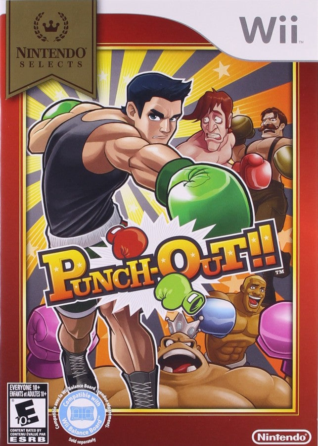 Punch-Out!! [Nintendo Selects] cover art for Nintendo Wii (Wii) video game
