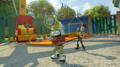 Kinect Rush: Disney Pixar Adventure for Xbox 360 with motion-based gameplay featuring popular Pixar characters gameplay