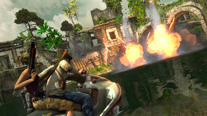 Uncharted: Drake's Fortune gameplay for PlayStation 3 (PS3) video game