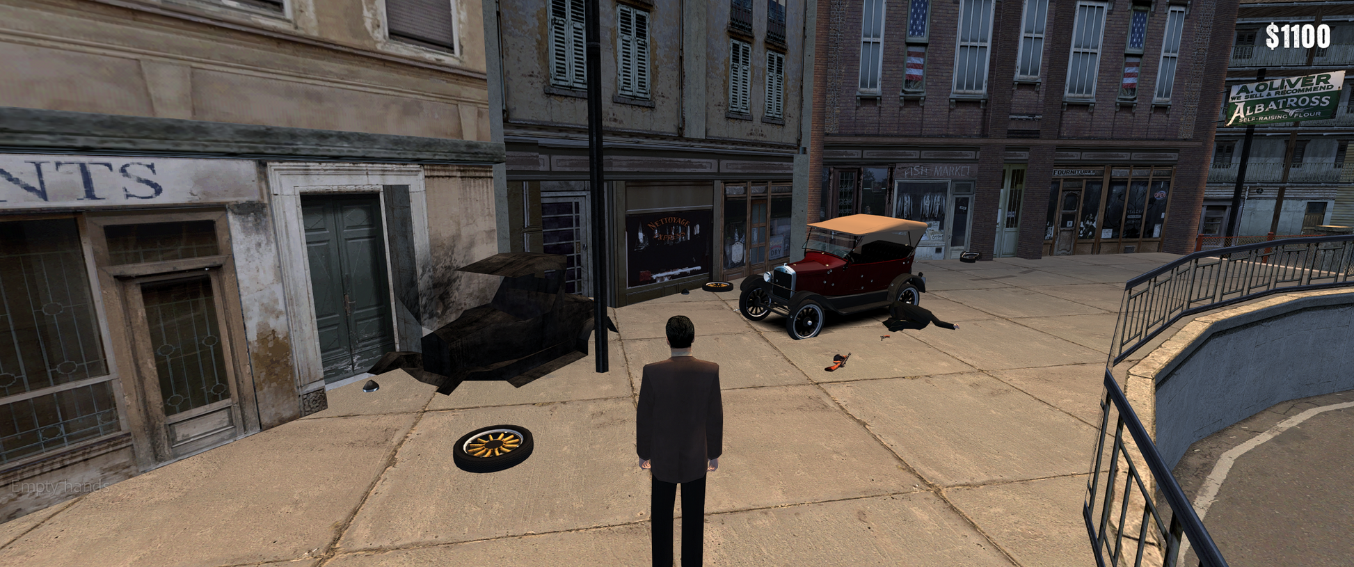 Mafia Xbox video game, open-world action adventure, crime drama storyline, third-person shooter gameplay, classic console title gameplay screenshot
