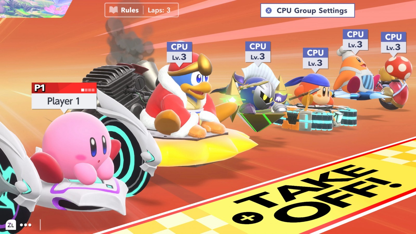 Kirby Air Riders Nintendo Switch 2 for racing action video game fans featuring Kirby characters high speed air ride vehicles competitive races arena battles power ups character abilities colorful tracks multiplayer gameplay and fast paced Nintendo action collectible gaming appeal gameplay