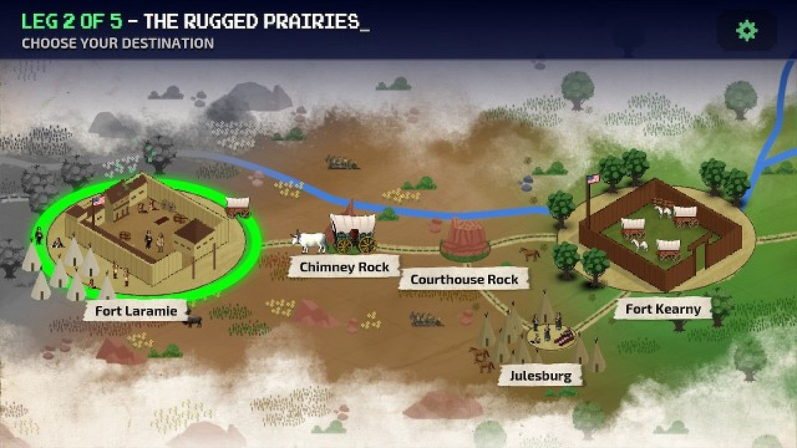 The Oregon Trail Deluxe Edition Nintendo Switch inspired design featuring classic frontier survival adventure aesthetic wagon journey across the American West resource management historical exploration charming modernized visuals family friendly strategy gameplay collectible deluxe presentation gameplay 