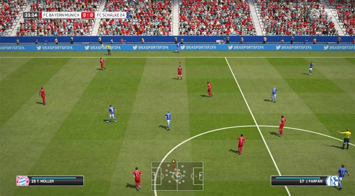FIFA 16 gameplay for PlayStation 3 (PS3) video game