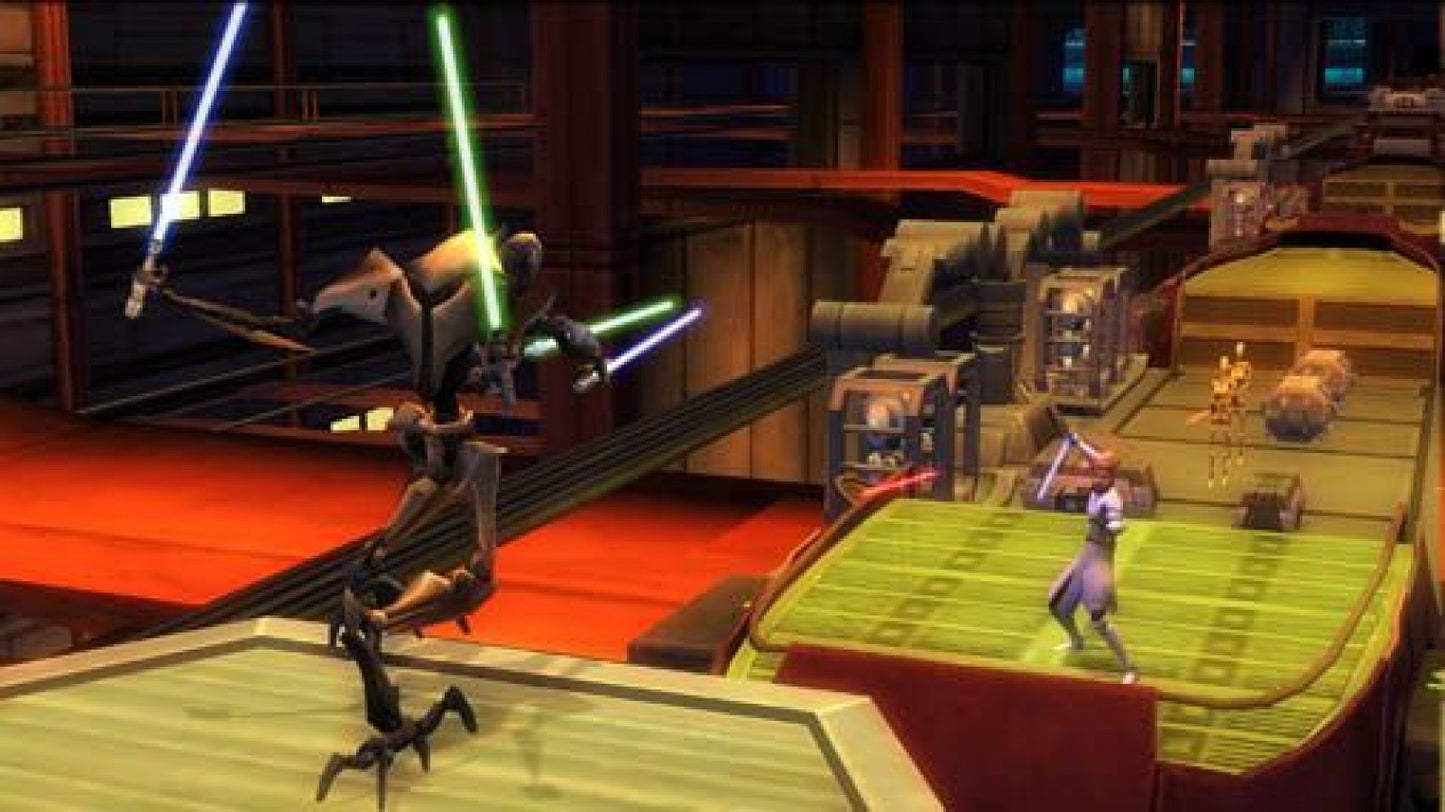 Star Wars: The Clone Wars: Lightsaber Duels – Nintendo Wii (Wii) lightsaber fighting action video game gameplay