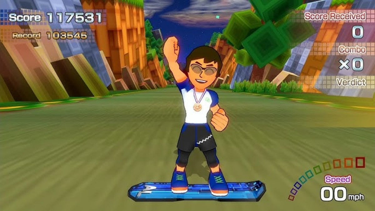 Active Life: Outdoor Challenge gameplay art for Nintendo Wii (Wii) video game