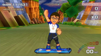 Active Life: Outdoor Challenge gameplay art for Nintendo Wii (Wii) video game