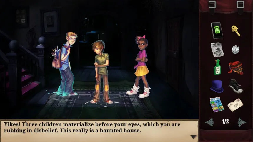 Goosebumps The Game Nintendo Switch for adventure video game fans featuring spooky puzzle solving interactive storytelling mysterious exploration classic Goosebumps monsters point and click gameplay family friendly horror collectible gaming appeal gameplay