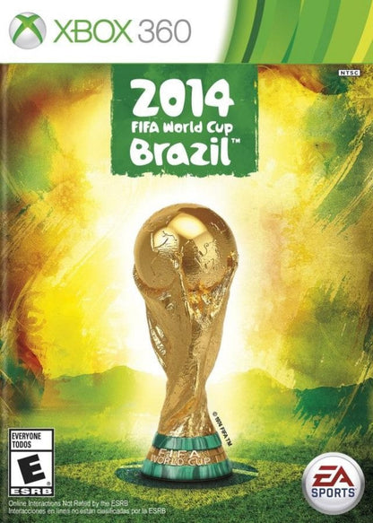 2014 FIFA World Cup Brazil cover art for Xbox 360 (X360) video game