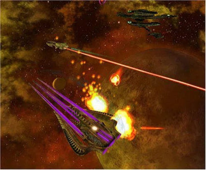 Star Trek Conquest PlayStation 2 PS2 for strategy video game fans featuring turn based galactic warfare iconic Star Trek factions space fleet battles planetary conquest tactical gameplay single player campaign sci fi adventure collectible gaming appeal gameplay