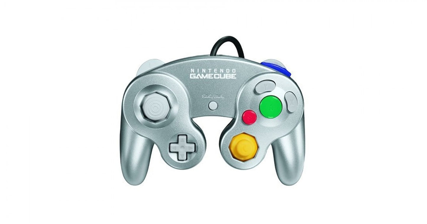 GameCube Controller Official Platinum accessory Nintendo GameCube (GC) front view