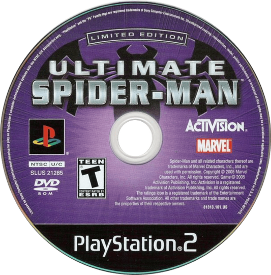 Ultimate Spider-Man [Limited Edition] disc