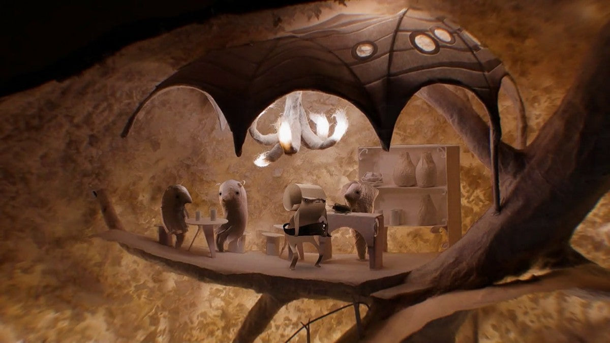 Papetura Craft Edition PAL PlayStation 5 PS5 for atmospheric puzzle adventure video game fans featuring handcrafted paper art environments surreal exploration puzzle solving unique characters dreamlike visuals stop motion inspired animation mysterious storytelling and immersive artistic gameplay collectible gaming appeal gameplay