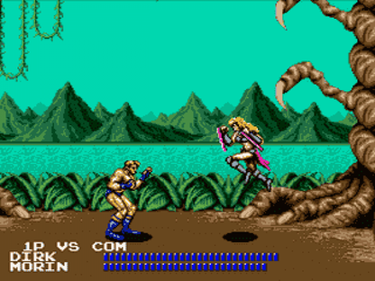 Fighting Masters Sega Genesis retro video game fighting game gameplay (1991)
