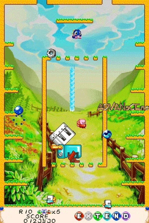 Bubble Bobble: Double Shot gameplay for Nintendo DS (DS) classic arcade platforming video game