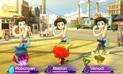 Yo-kai Watch Fleshy Souls Nintendo 3DS for role playing video game fans featuring creature collecting turn based battles Yo-kai recruitment exploration quests character customization humorous storytelling family friendly adventure portable Nintendo gaming collectible gaming appeal gameplay