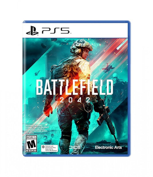 Battlefield 2042 cover art for PlayStation 5 (PS5) video game