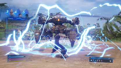 Crisis Core: Final Fantasy VII Reunion gameplay for PlayStation 5 (PS5) action RPG video game