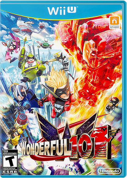 Wonderful 101 cover art for Nintendo Wii U (WiiU) video game