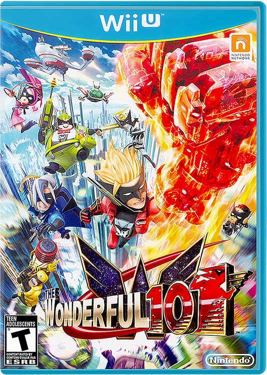 Wonderful 101 cover art for Nintendo Wii U (WiiU) video game